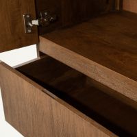 Eleonora King wandkast hout - naturel