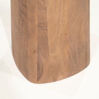 Aron bijzettafel 80x80 cm - bruin