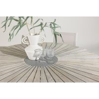Svea Derya ronde tuintafel - ø150 cm - whitewash