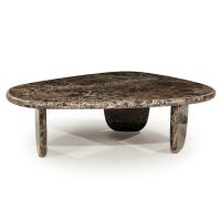 Eleonora Devin salontafel 100x85x31 cm - bruin