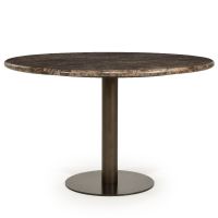 Eleonora Luigi eettafel ø127 cm - bruin