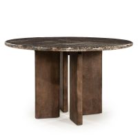 Eleonora Lando eettafel ø127 cm - bruin