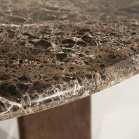 Eleonora Lando eettafel ø127 cm - bruin