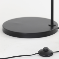 Meya vloerlamp 34x30,5x172 cm zwart/goud van het woonmerk Light&Living