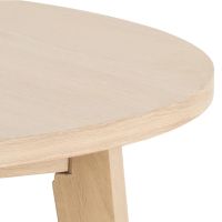 Nøra Vincent ronde eettafel Ø120x75 cm | eikenfineer - naturel