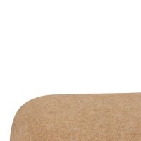 Nøra Berry fauteuil | zwart metaal onderstel | stof Fay - roze/bruin