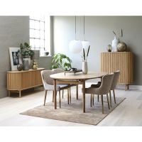 Nordic Home Leif eiken dressoir - 160 cm - naturel