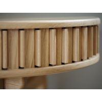 Nordic Home Leif eiken bureau - 120 cm - naturel