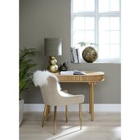 Nordic Home Leif eiken bureau - 120 cm - naturel