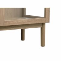 Nordic Home Alrik eiken vitrinekast - 190 cm - naturel