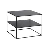 Nordic Home Dora salontafel 65x65 cm - zwart