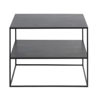 Nordic Home Dora salontafel 65x65 cm - zwart