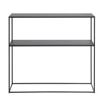 Nordic Home Dora sidetable 90 cm - zwart