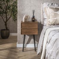 Fraaai Steffanie nachtkastje - acaciahout - bruin