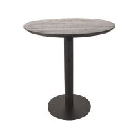 Label51 Restauranttafel Ø70x74 cm - sloppy edge - zwart