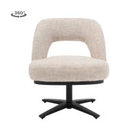 Tower Living Caldes lounge draaistoel - off white