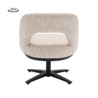 Tower Living Caldes lounge draaistoel - off white