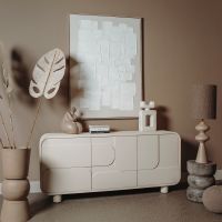 Alviano dressoir - 180 cm - beige
