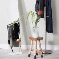 Puur Amy spiegel met standaard - wit