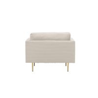 Svea Sino fauteuil - ribstof - lichtgrijs