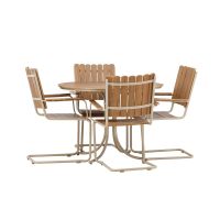 Valentina eettafelset - naturel - polyhout