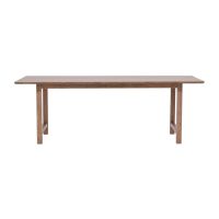 Svea Dubois eettafel - 220 x 100 cm - bruin