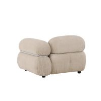 Giuliana zitgedeelte met zijkant links - beige