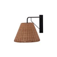 Nico wandlamp - rattan - naturel