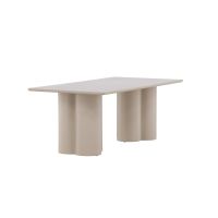 Rova rechthoekige salontafel - 60 x 120 cm - beige
