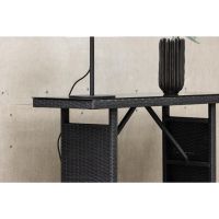 Svea Haruto outdoor sidetable - 120 cm - zwart