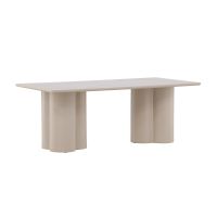 Rova rechthoekige salontafel - 60 x 120 cm - beige
