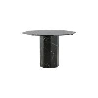 Lino ronde eettafel - ø110 cm - marmer - zwart