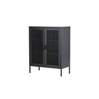 Svea Zivo dressoir - 80 cm - zwart