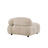 Giuliana zitgedeelte met zijkant links - beige