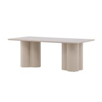 Rova rechthoekige salontafel - 60 x 120 cm - beige