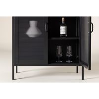 Svea Zivo dressoir - 80 cm - zwart