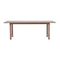 Svea Dubois eettafel - 220 x 100 cm - bruin