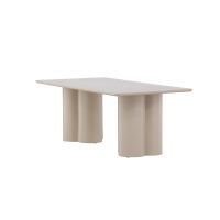 Rova rechthoekige salontafel - 60 x 120 cm - beige