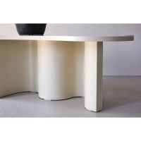 Kensuke organische salontafel - 120 x 80 cm - beige