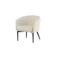 Liro fauteuil - teddy - wit