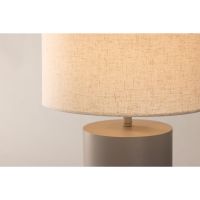 Svea Enzo ronde vloerlamp - ø40 cm - grijs
