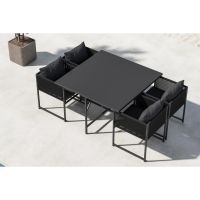 Svea Isabella eettafelset - zwart