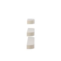 Rocco wanplanken - set van 3 - beige