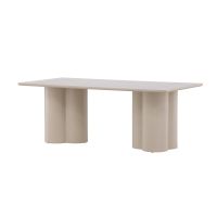 Rova rechthoekige salontafel - 60 x 120 cm - beige