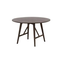 Isabella ronde eettafel - ø100 cm - donkerbruin