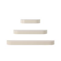 Rocco wanplanken - set van 3 - beige