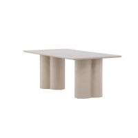 Rova rechthoekige salontafel - 60 x 120 cm - beige
