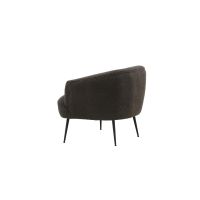 Vona fauteuil - boucle - donkergrijs