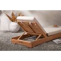 Svea Sibel ligbed - teakhout