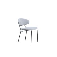 Svea Tiko eetkamerstoel - boucle - lichtblauw